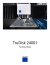 TruDisk 24001 Technical Data Sheet