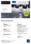 Flyer Curso Operario Laser2D 