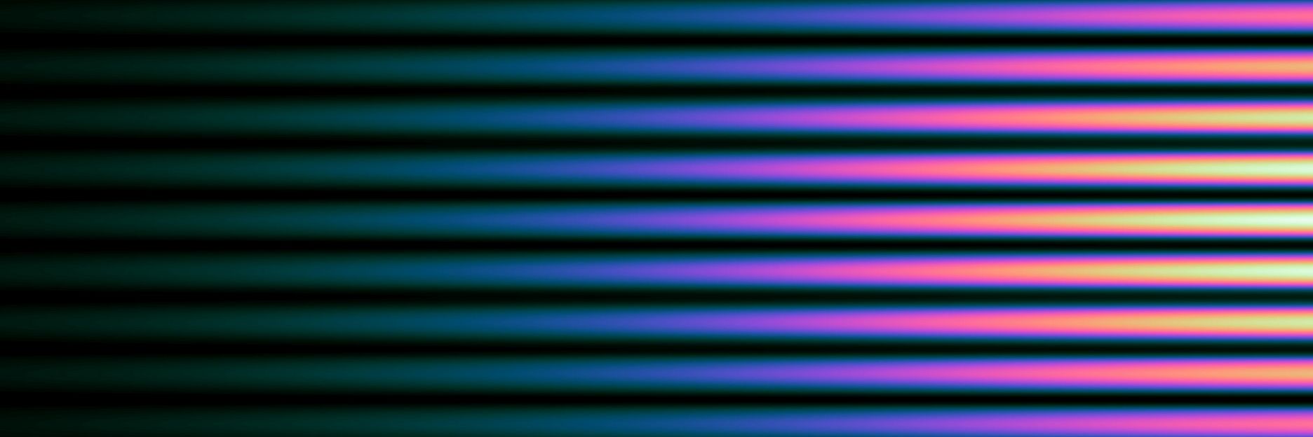 Simulated effect of a diffractive optical element