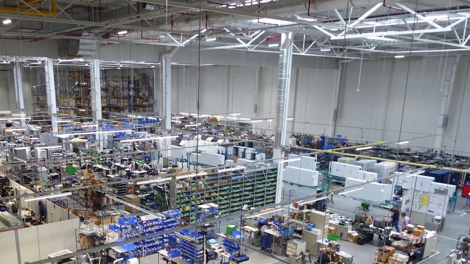 Produktion TRUMPF Hüttinger in Marki