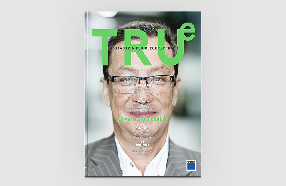Trumpf Newsletter TRUMPF has a New Customer Magazine | TRUMPF