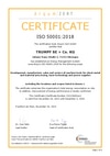 Certification according to DIN EN ISO 50001