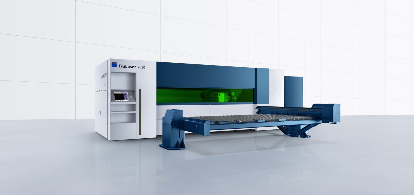 TruLaser 2030 fiber, powerful compact machine