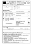 Technische Information 