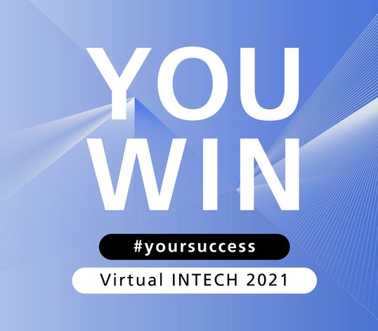 INTECH 2021, Headergrafik YOU WIN