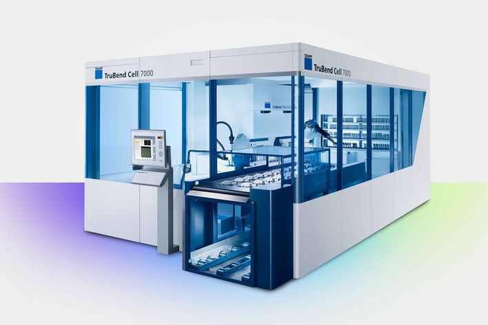 Automatisierte Biegemaschine TruBend Cell Serie 7000