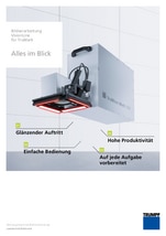Flyer Bildverarbeitung für Markieranwendungen