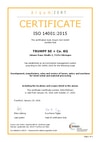 Certifikácia podľa DIN EN ISO 14001
