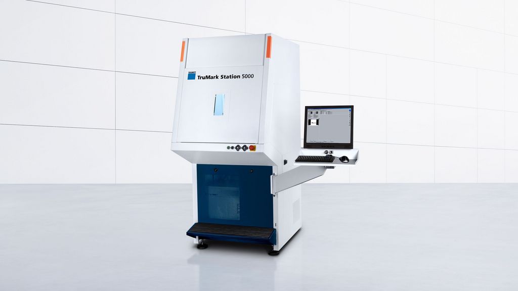 TruMark Station 5000 – flexible all-around solution for convenient marking