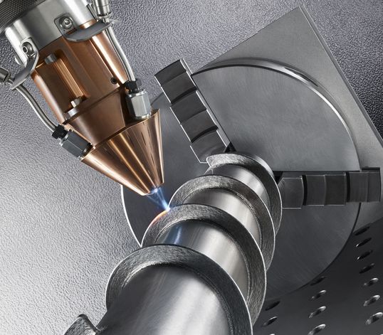 Imagine tehnologică încărcare generativă prin sudare cu laser