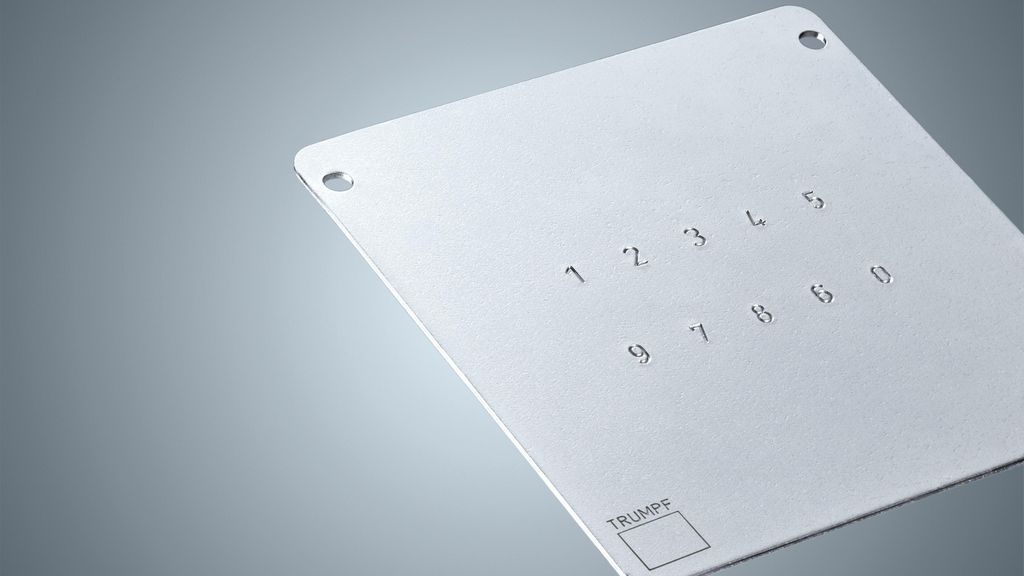 Engraving tool TRUMPF