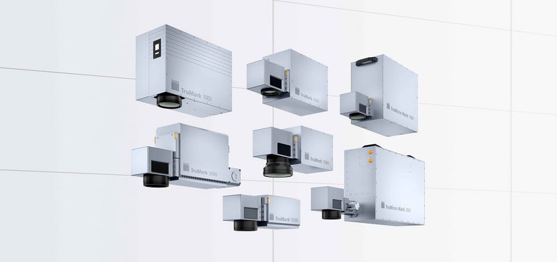 Panoramica di tutti i laser di marcatura TruMark di TRUMPF