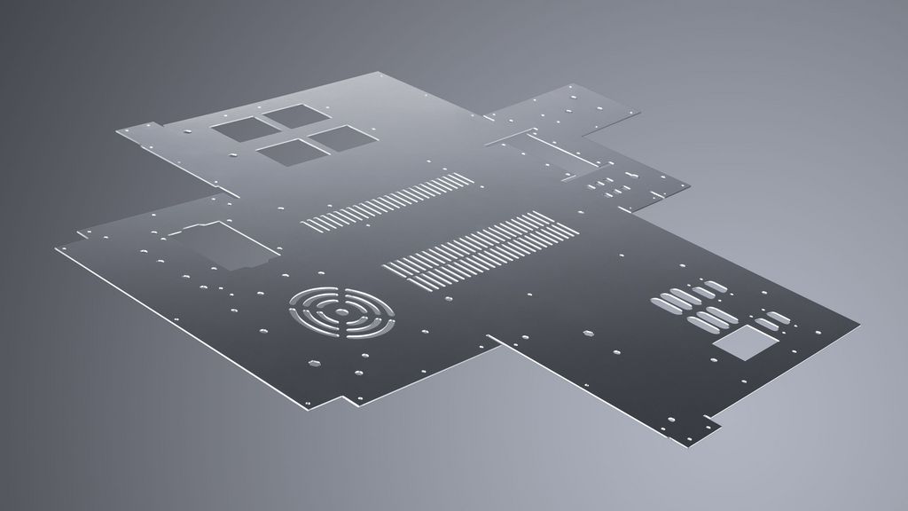 Dünnes Baustahlteil
