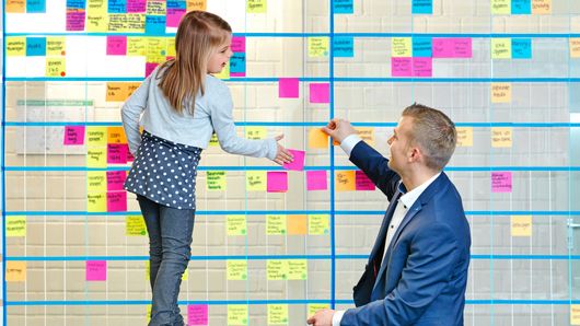 Angajat TRUMPF împreună cu fiica sa