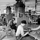 imagem histórica da área de produção em Stuttgart da Julius Geiger GmbH 