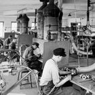 imagem histórica da área de produção em Stuttgart da Julius Geiger GmbH 