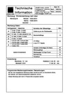 Technische Information 