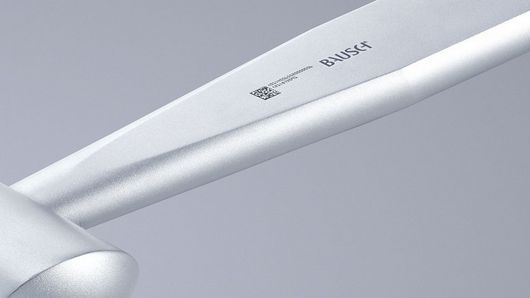 Medical instrument with UDI code, black marking with TRUMPF lasers