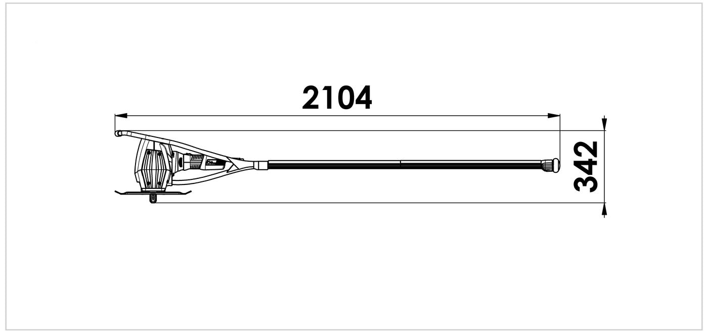 Dimensional drawing, TruTool TSC 100