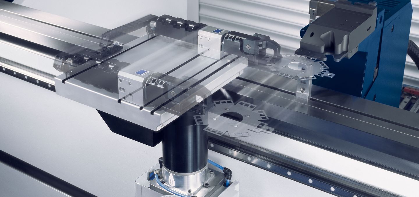 TruBend Cell 5000, Blechentnahmestation