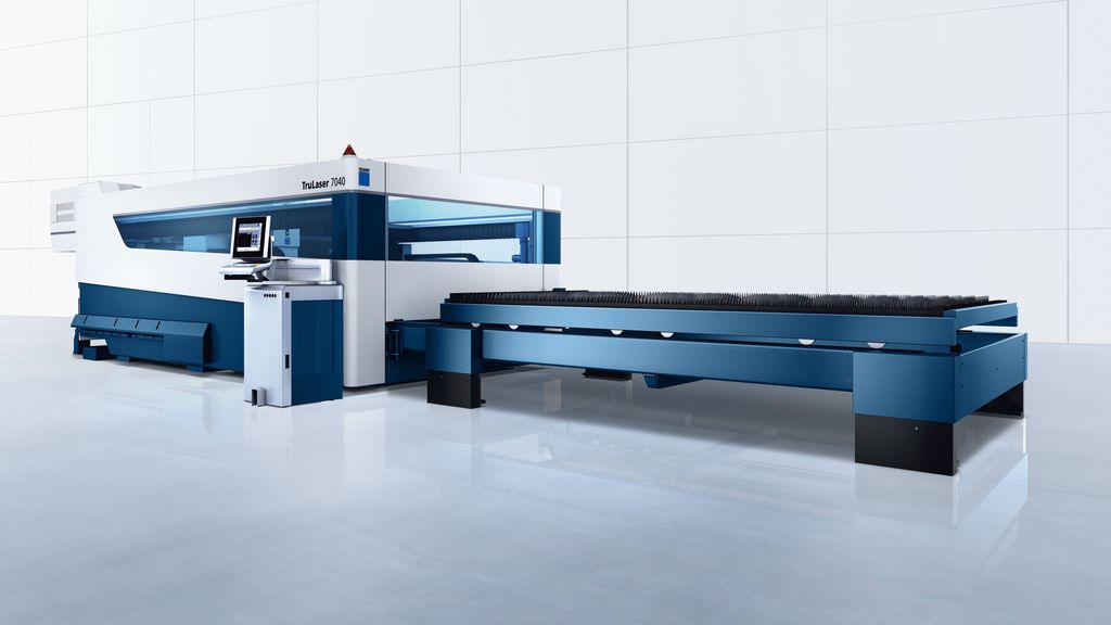 TruLaser 7040, hochgenaue Maschine für die Serienproduktion
