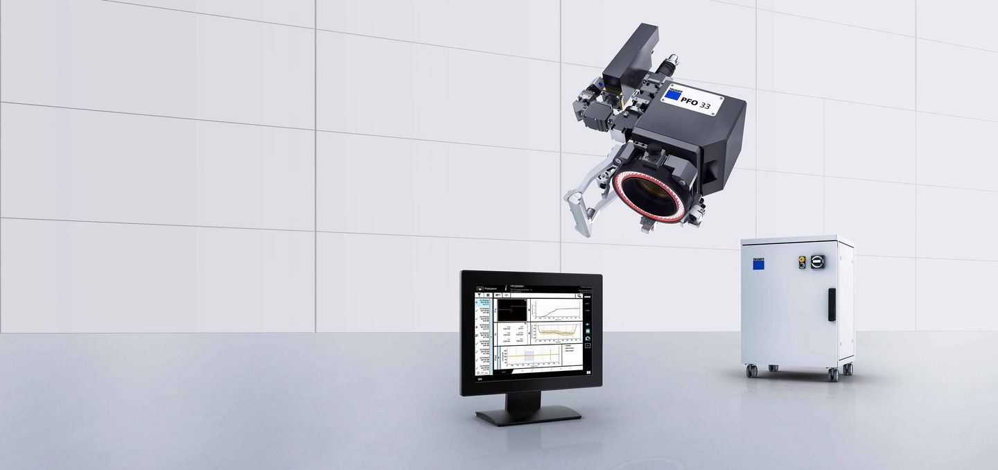 Einschweißtiefenregelung, TRUMPF Sensorik