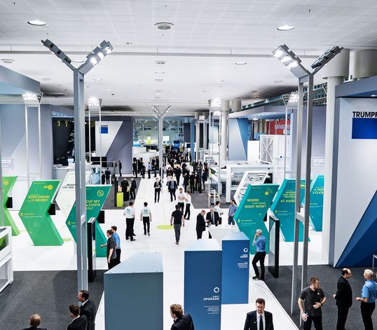 TRUMPF trade show