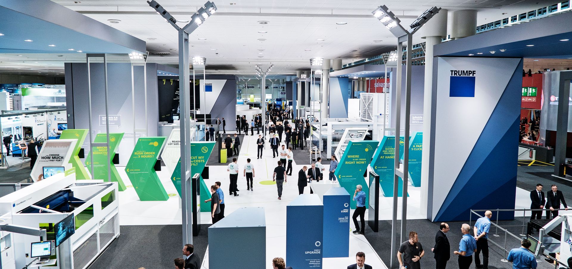 TRUMPF trade show