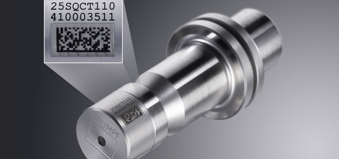 Bessere Rückverfolgbarkeit von Bauteilen dank markierten Data-Matrix-Codes