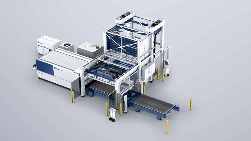Automatisierungslösung Dritte Palettenstation
