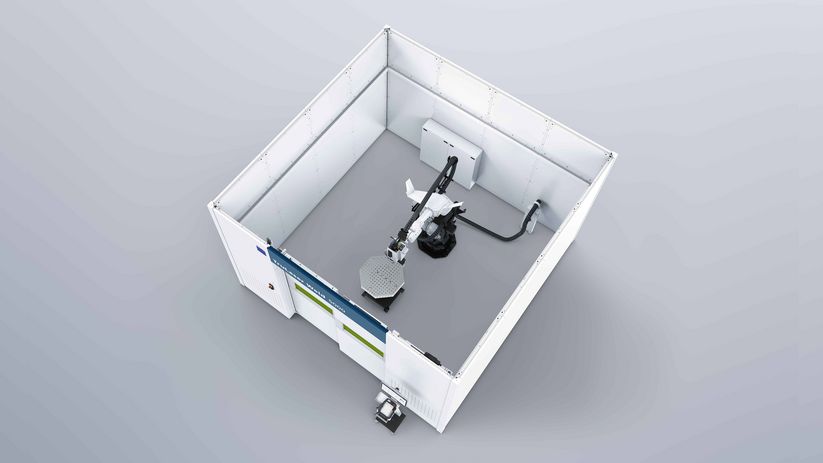 TruLaser weld 5000, Dreh-Kipp-Positionierer