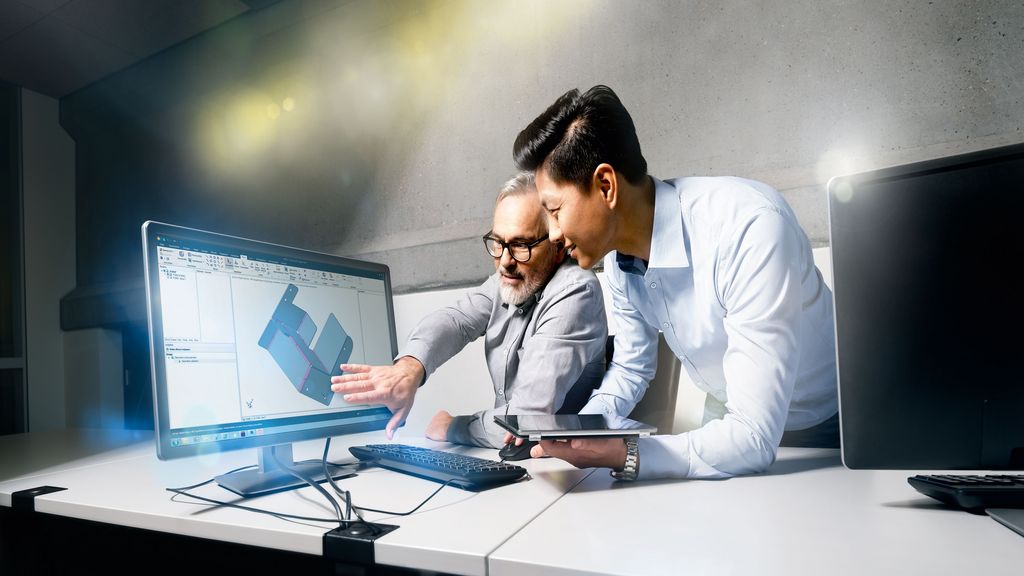 TRUMPF Services Konstruktions- und Programmiersoftware Keyvisual