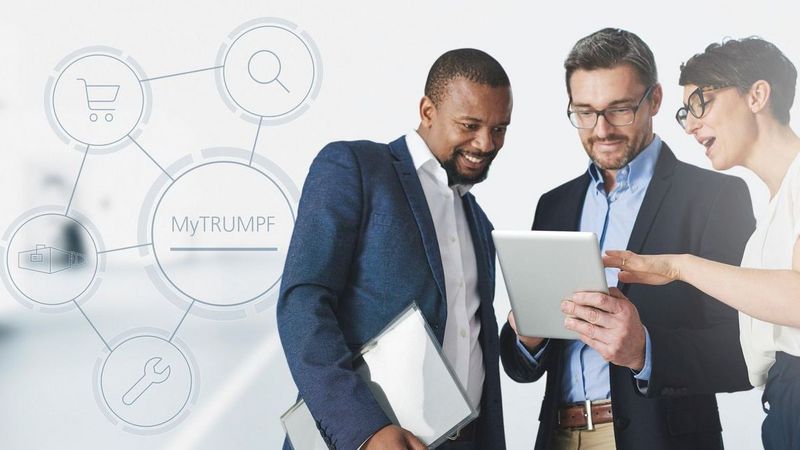 MyTRUMPF Internacional Keyvisual