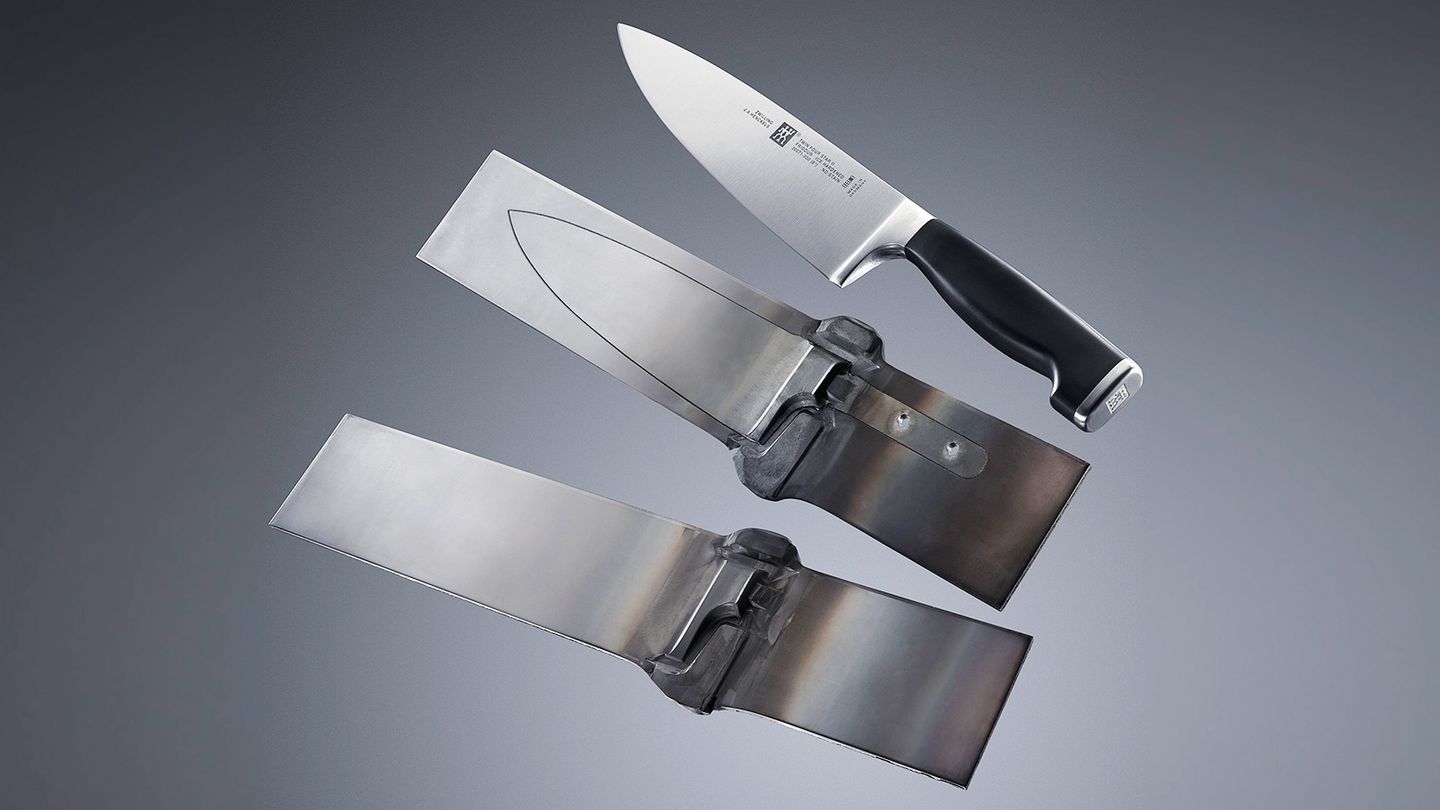 Lasergeschnittene Küchenmessen