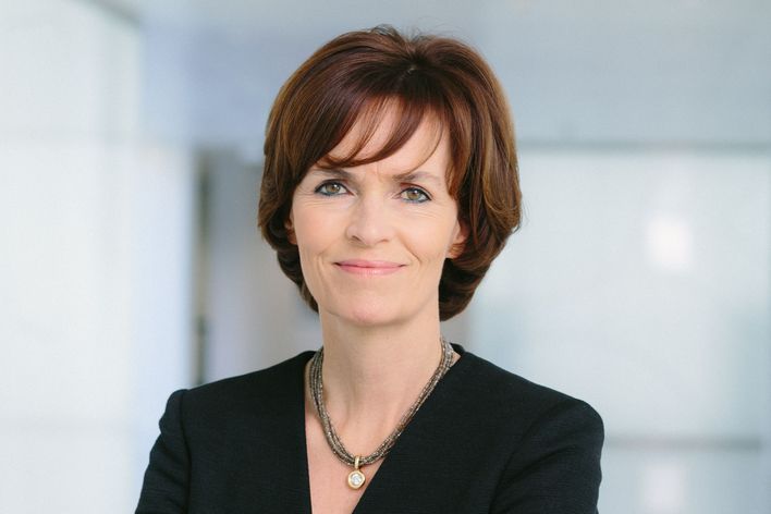 portrait of Dr. phil. Nicola Leibinger-Kammüller member of the managing board of TRUMPF