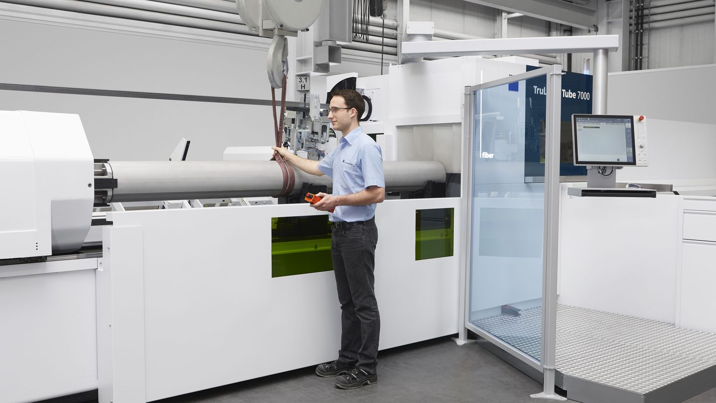 BeamGuard an der TruLaser Tube 7000 fiber