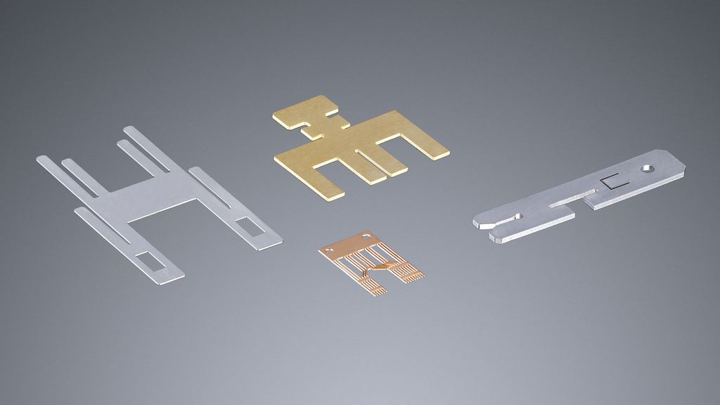 Lasergeschnitte Crimp-Kontakte