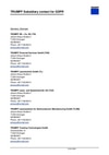 Lista de todos los datos de contacto de las empresas del Grupo TRUMPF 