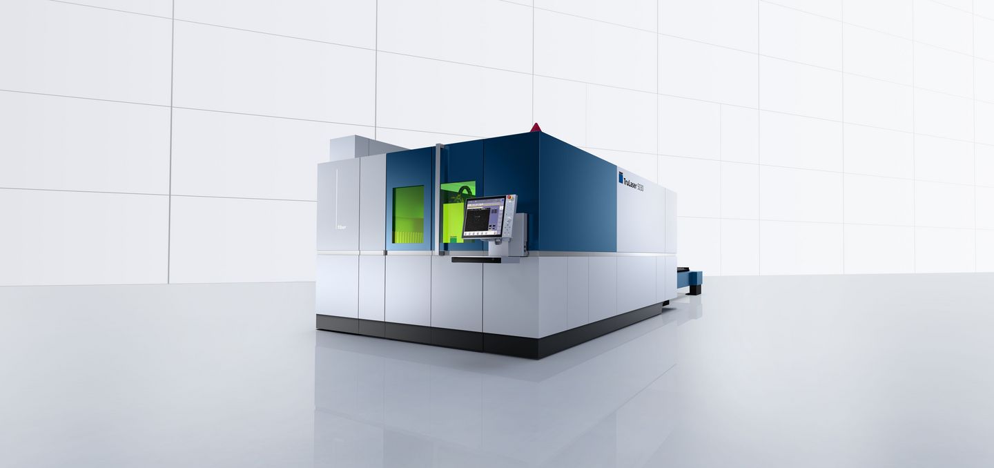 TruLaser 5030 fiber, Produktivmaschine mit Festkörperlaser