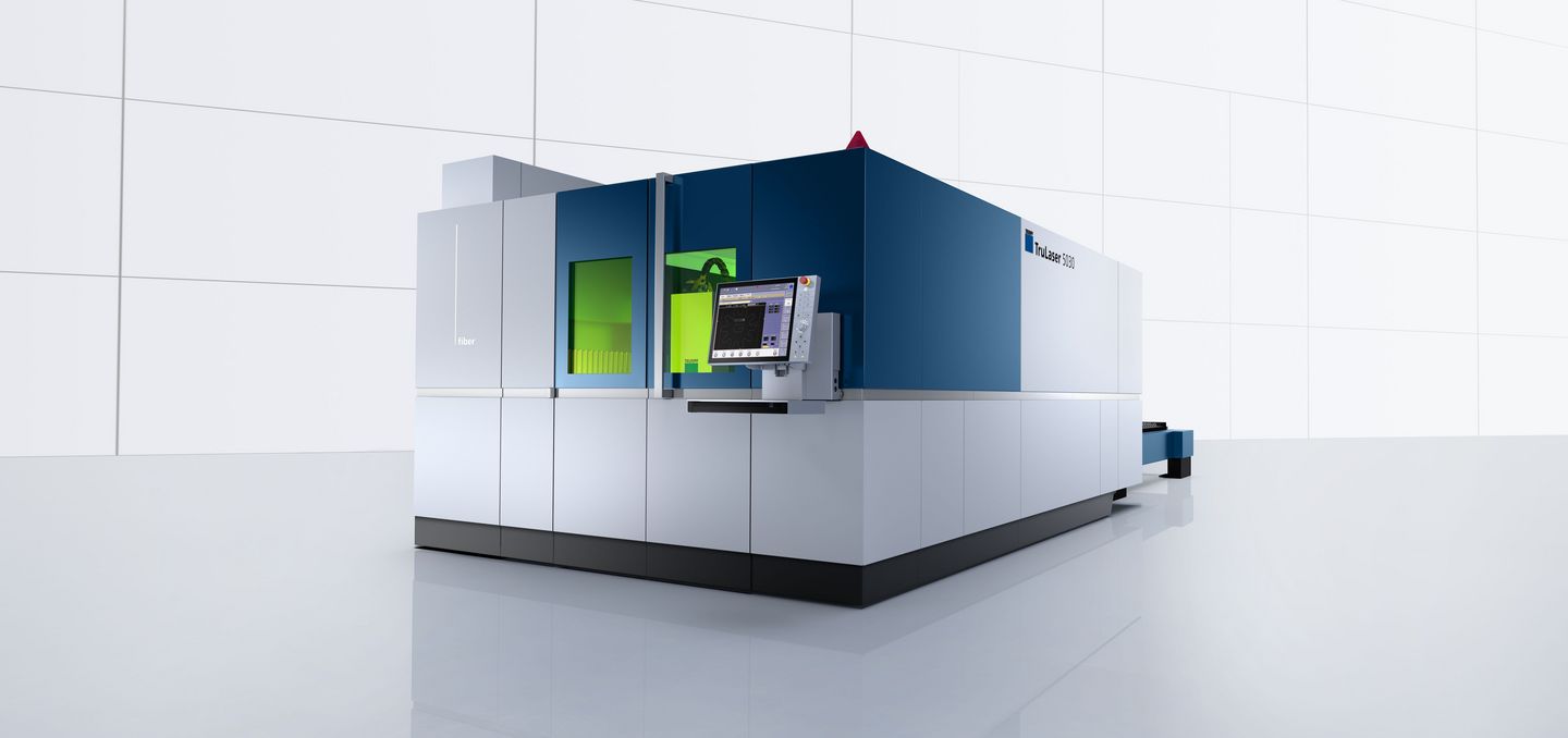 TruLaser 5030 fiber, productive machine with solid-state laser