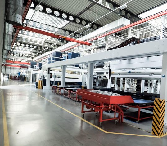 Production hall at Knoll