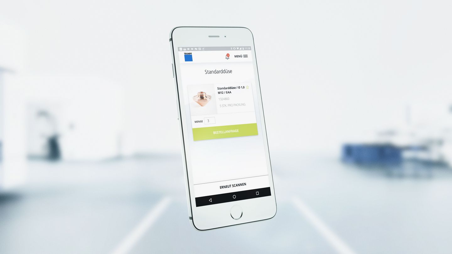 TRUMPF Easy Order App