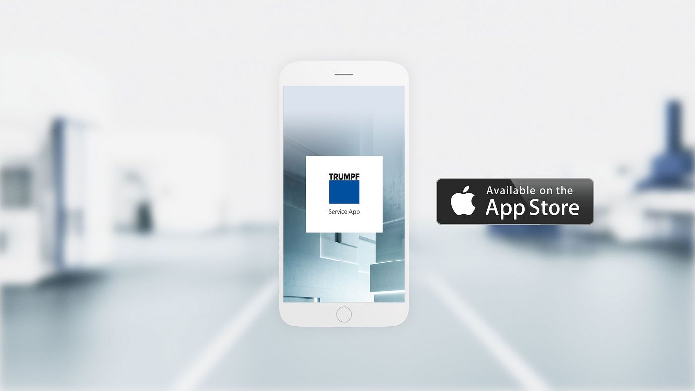 TRUMPF Service App, Keyvisual für China