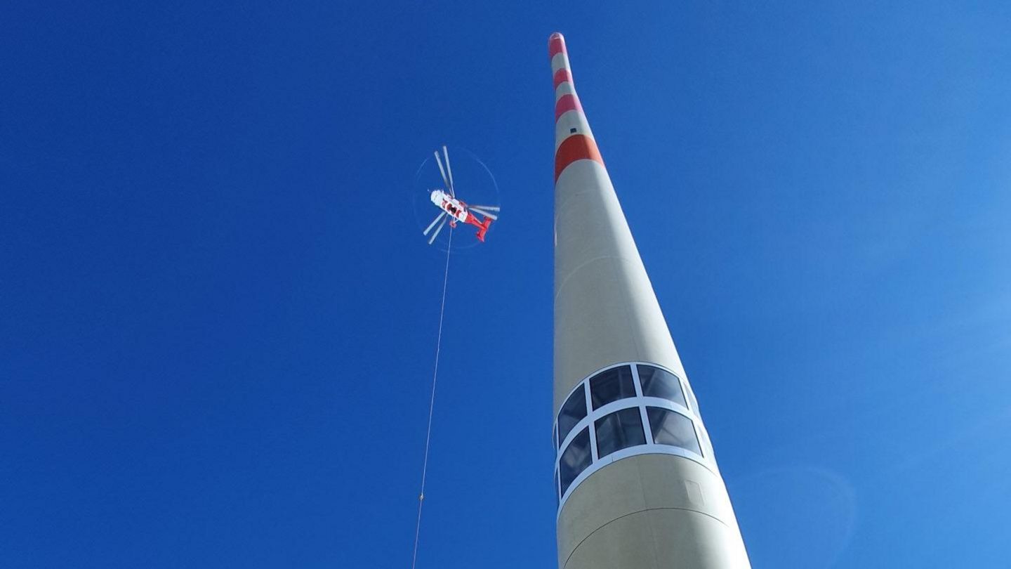 A super laser on Säntis mountain TRUMPF fires up laser lightning rod