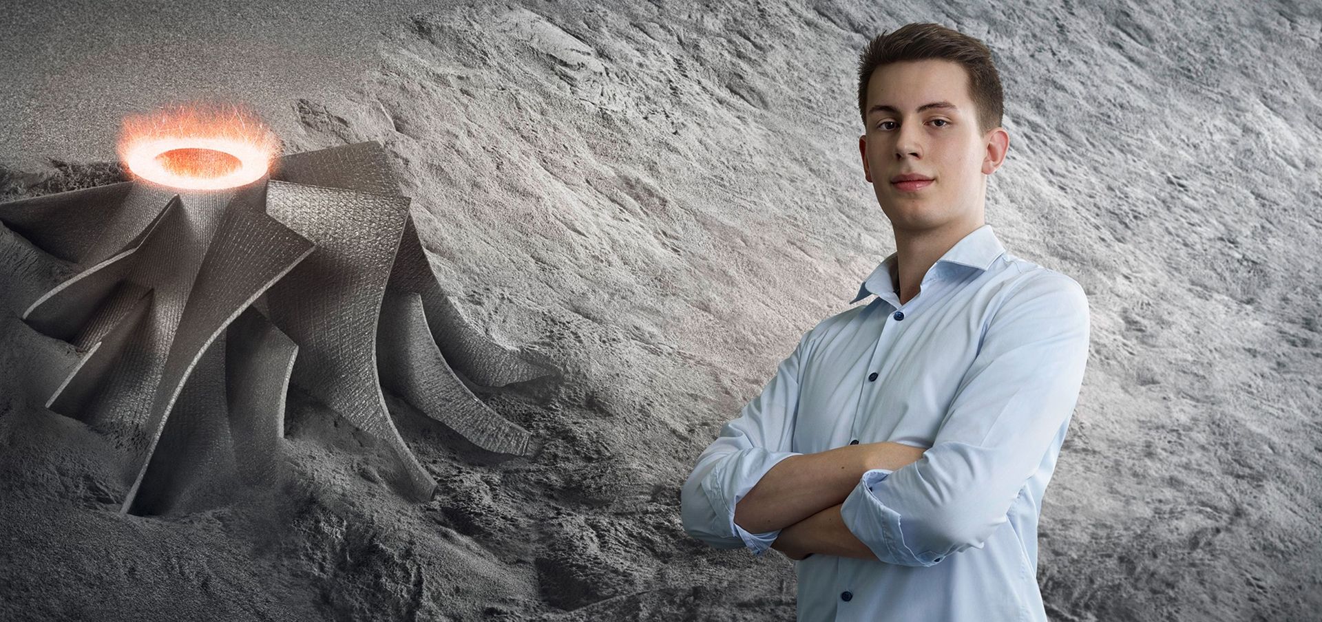 TRUMPF DHBW-Studierender im Fach Informatik