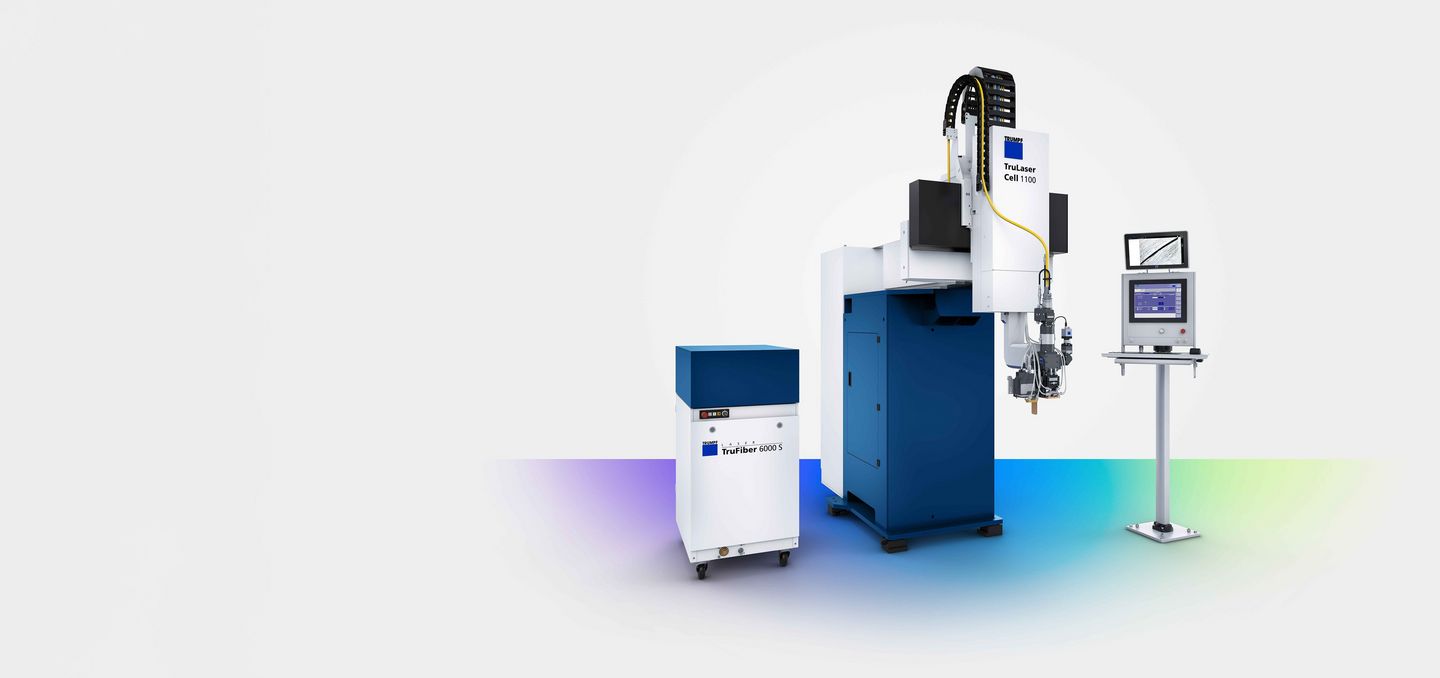 TruLaser Cell 1100 with solid-state laser TruFiber 6000 S
