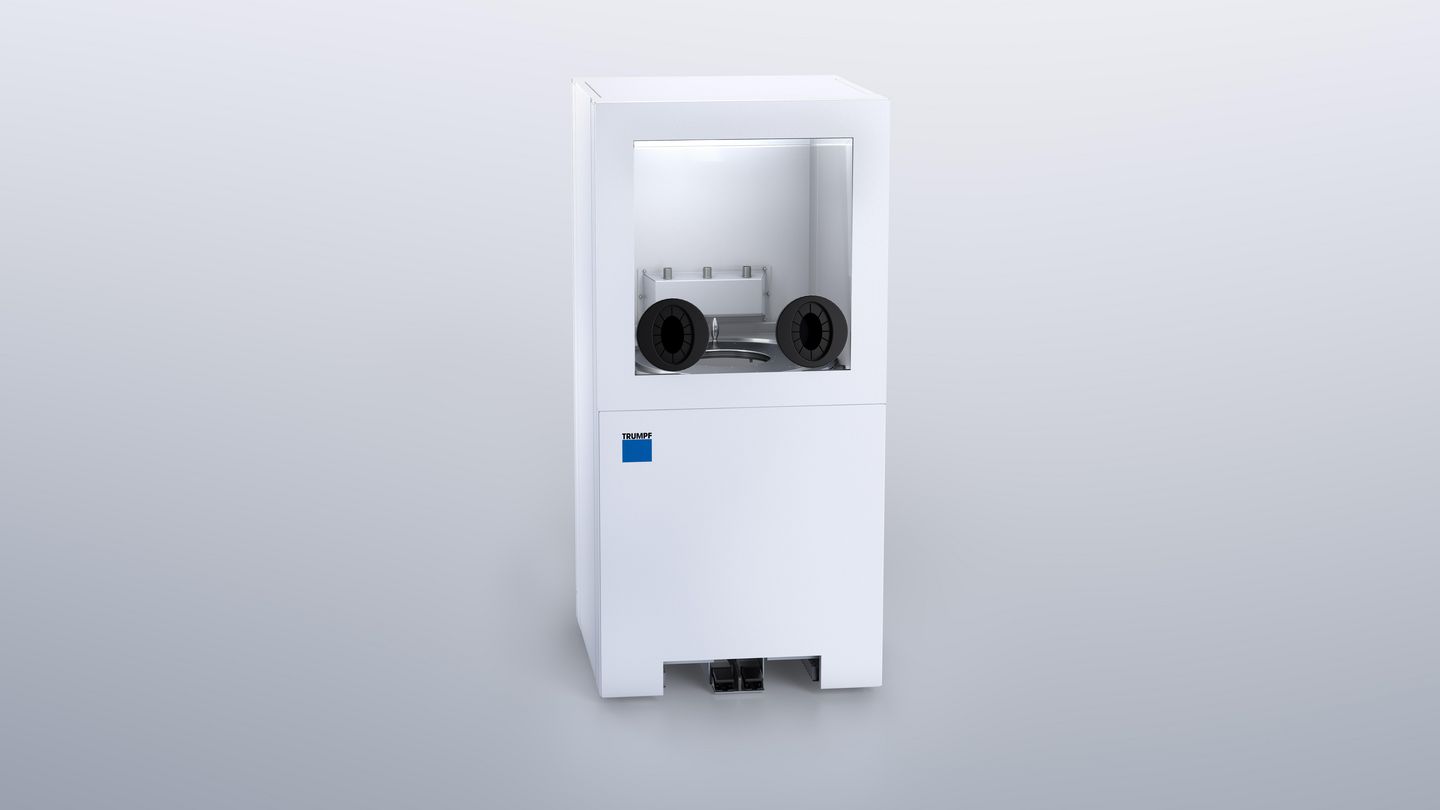 Trumpf Storage System TRUMPF presents process chain for industrial 3D printing | TRUMPF