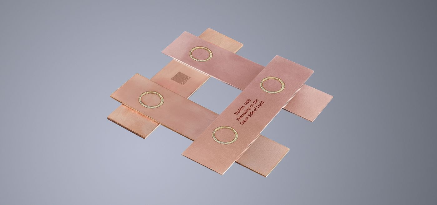 TRUMPF Kupferschweißen Anwendungsbeispiel