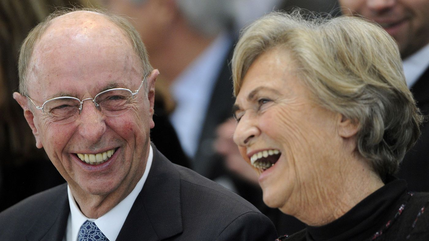 Berthold Leibinger und Ehefrau Doris