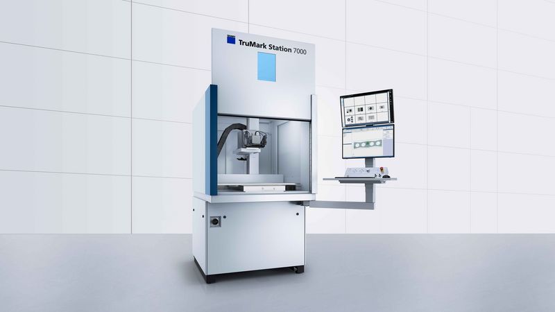 TruMark Station 7000 mit offener Tür